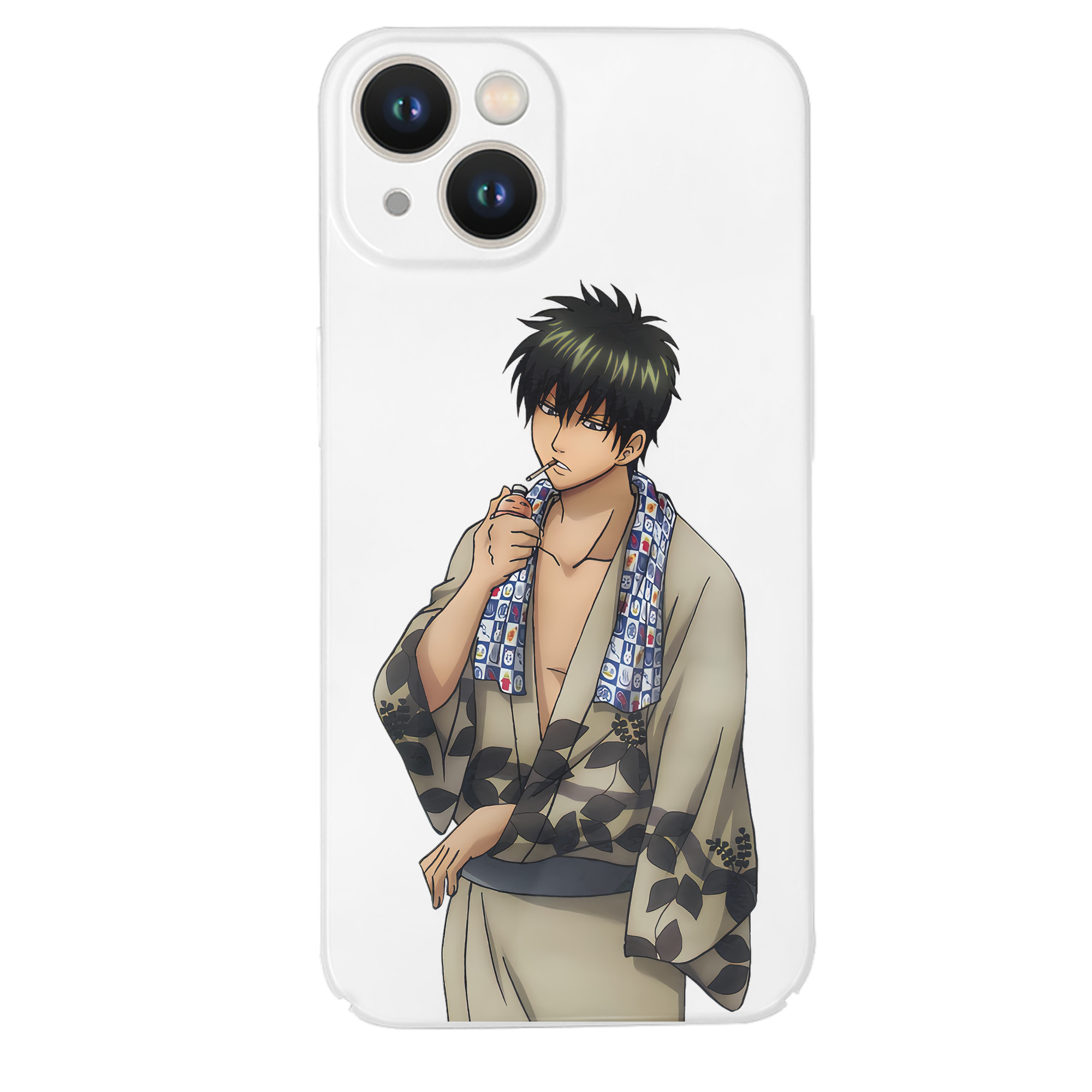 （画像用） ぎんたま 坂田銀時（さかたぎんとき） 神楽 志村新八（しむら しんぱち） GINTAMA Sakata Gintoki Kagura Shimura Shinpachi 【iPhone 14シリーズ対応】ハードケース